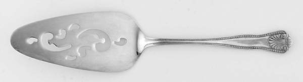 Stuart Shell (Silverplate, 1986) Solid Pierced Pie Server