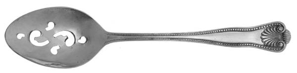 Stuart Shell (Stainless) Pierced Tablespoon (Serving Spoon)