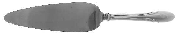 Symphony (Sterling, 1931, No Monograms) Pie Server with Stainless Blade