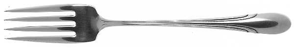 Symphony (Sterling, 1931, No Monograms) Solid Youth Tea Fork