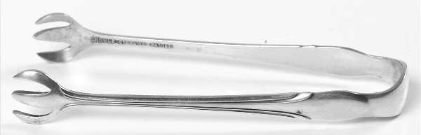 Symphony (Sterling, 1931, No Monograms) Small Sugar Tongs