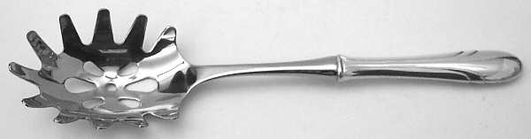 Symphony (Sterling, 1931, No Monograms) Pasta Server with Stainless Bowl