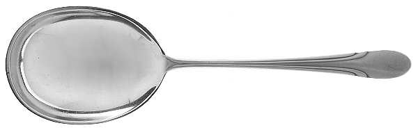 Symphony (Sterling, 1931, No Monograms) Solid Salad Serving Spoon