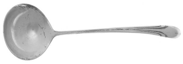 Symphony (Sterling, 1931, No Monograms) Solid Piece Cream Ladle