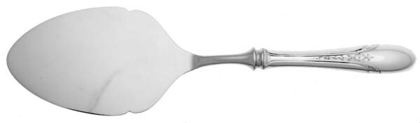 Symphony-Chased (Sterling, 1934) Pastry Server with Stainless Blade