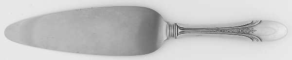 Symphony-Chased (Sterling, 1934) Pie Server with Stainless Blade