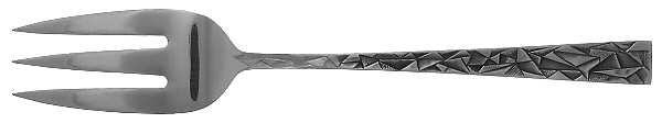 Aquarius (Stainless) Large Solid Cold Meat Serving Fork
