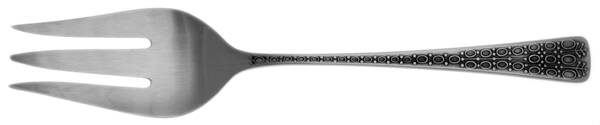 TWS106 (STAINLESS) Medium Solid Cold Meat Serving Fork