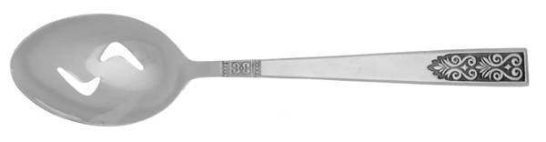 Monet (STAINLESS) Pierced Tablespoon (Serving Spoon)