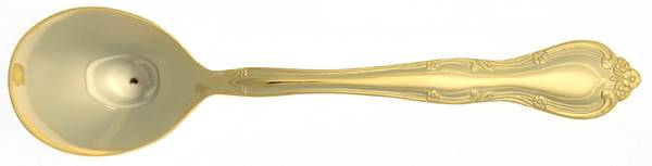TWS118 (GOLD ELECTROPLATE) Sugar Spoon