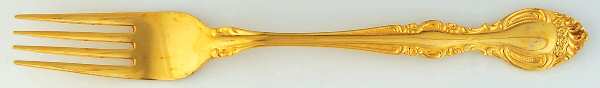 Chablis (Gold Electroplate) Fork