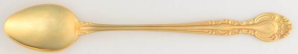 Chablis (Gold Electroplate) Iced Tea Spoon
