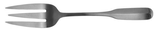 TWS138 (STAINLESS) Medium Solid Cold Meat Serving Fork