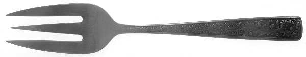 TWS176 (STAINLESS) Medium Solid Cold Meat Serving Fork