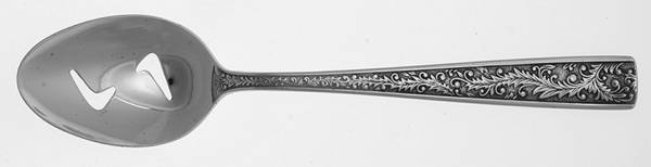 TWS176 (STAINLESS) Pierced Tablespoon (Serving Spoon)