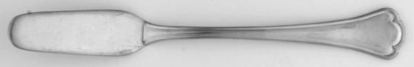 TWS50 (STAINLESS) Flat Handle Master Butter Knife