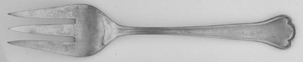 TWS50 (STAINLESS) Medium Solid Cold Meat Serving Fork