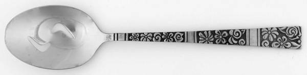 TWS77 (STAINLESS) Pierced Tablespoon (Serving Spoon)