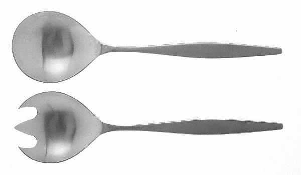 Vantage (Stainless, Norway) (2 Pc) Solid Salad Set