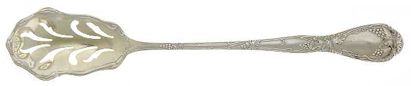 Verona (Sterling, 1905) Pierced Bowl Short Handle Olive Spoon
