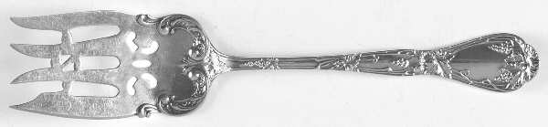Verona (Sterling, 1905) Small Solid Cold Meat Serving Fork