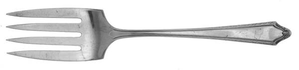 Virginia Carvel (Sterling, 1919, No Monograms) Solid Serving Fork