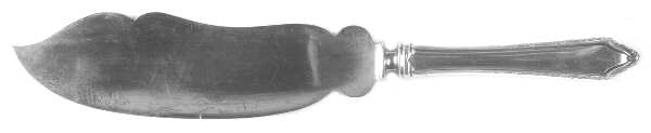 Virginia Carvel (Sterling, 1919, No Monograms) Large Ice Cream Slicer with Silverplate Blade