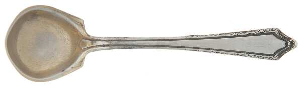 Virginia Carvel (Sterling, 1919, No Monograms) Individual Salt Spoon