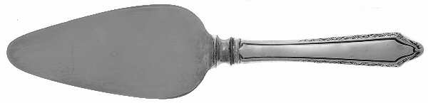 Virginia Carvel (Sterling, 1919, No Monograms) Cheese Server with Silverplate Blade