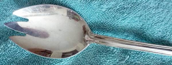 Westchester (Silverplate, 1980) Pierced Tablespoon (Serving Spoon)
