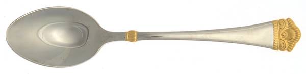 Westminster (Stainless, Gold Accent) Place/Oval Soup Spoon