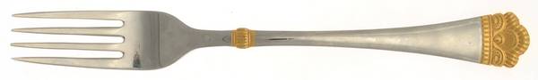 Westminster (Stainless, Gold Accent) Fork