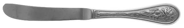 Wildflower (Stainless) Modern Hollow Butter Spreader (Stainless)