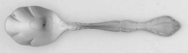 Winter Rose (Stainless) Sugar Shell Spoon