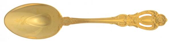 Golden Champlain (Gold Electroplate) Tablespoon (Serving Spoon)