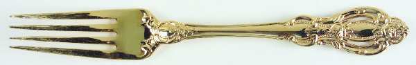 Golden Champlain (Gold Electroplate) Fork