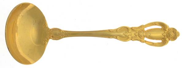 Golden Champlain (Gold Electroplate) Solid Gravy Ladle