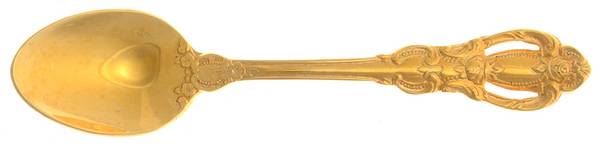 Golden Champlain (Gold Electroplate) Demitasse Spoon