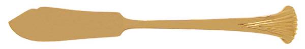 Golden Contessa (Gold Electroplate) Flat Handle Master Butter Knife