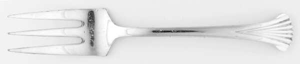 Golden Contessa (Gold Electroplate) Individual Solid Fish Fork