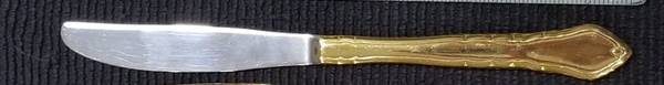 Golden Dorchester (Gold Electroplate) Modern Solid Knife