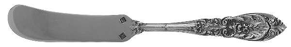 Richelieu (Sterling) Flat Handle Butter Spreader