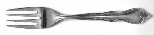 Silver Diana Individual Salad Fork