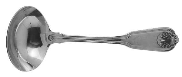 Boston Shell (Stainless) Solid Gravy Ladle