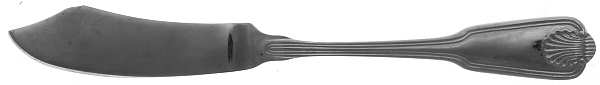 Boston Shell (Stainless) Flat Handle Master Butter Knife