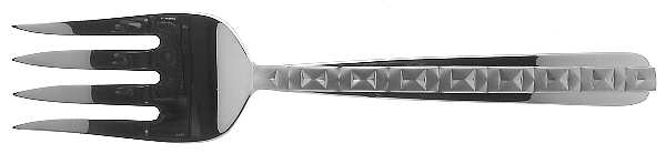 Lanai (Stainless) Medium Solid Cold Meat Serving Fork