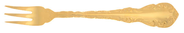 Golden Marcelle Cocktail/Seafood Fork by Towle Silver