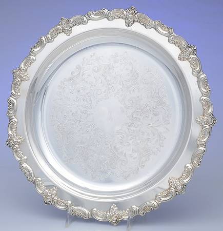 El Grandee (Silverplate Hollowware) Silverplate Pie Plate