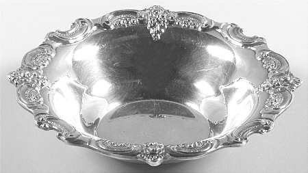 El Grandee (Silverplate Hollowware) Small Silverplate Bon Bon Bowl
