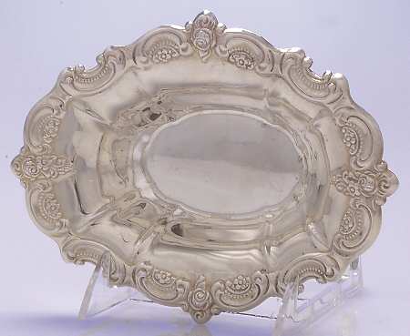 El Grandee (Silverplate Hollowware) Medium Silverplate Bon Bon Bowl